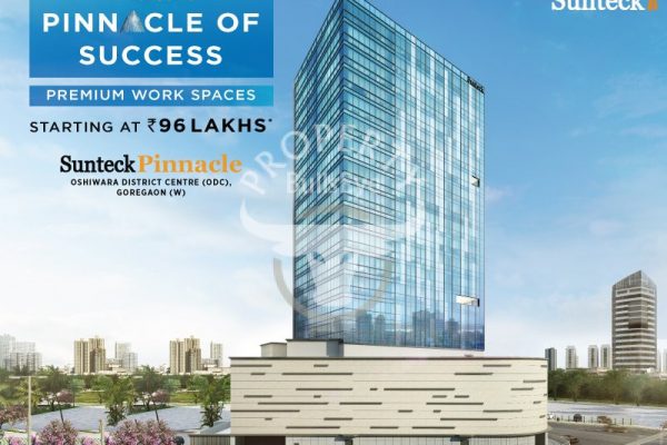 Sunteck Pinnacle Commercial Project Launch In Goregaon West | Sunteck Realty